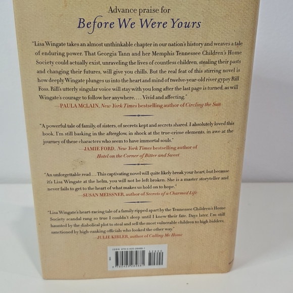 Before We Were Yours by Lisa Wingate - Picture 4 of 4